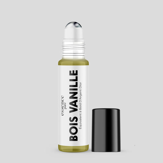 Bois Vanille - Huile de Parfum en fiole musc sans alcool 10ml