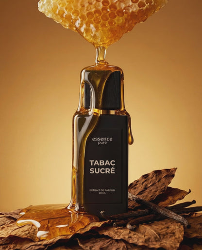Tabac Sucré — Extrait de Parfum 50ml | Tabac · Miel · Vanille · 30% · Tenue 12h
